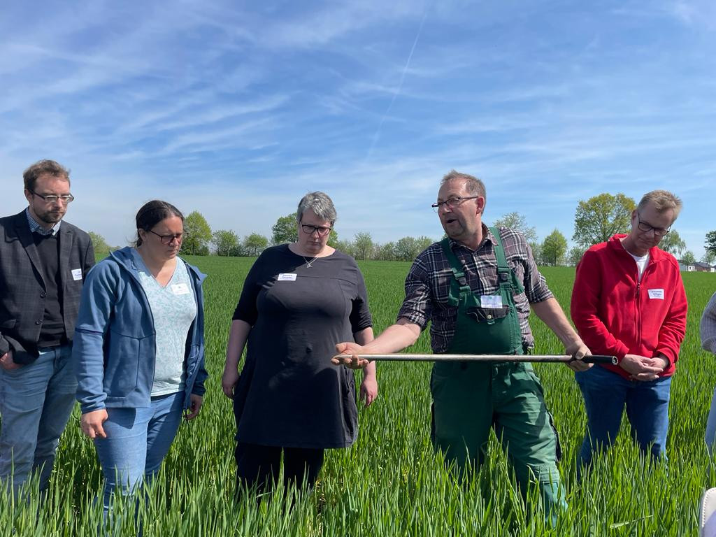 Lehrerinnen Und Lerhrer Erkunden Landwirtschaft