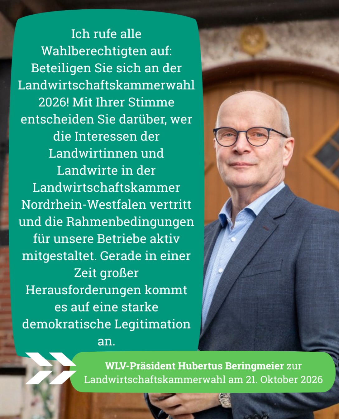 Landwirtschaftskammerwahl 2026 ✅🗳️🤝