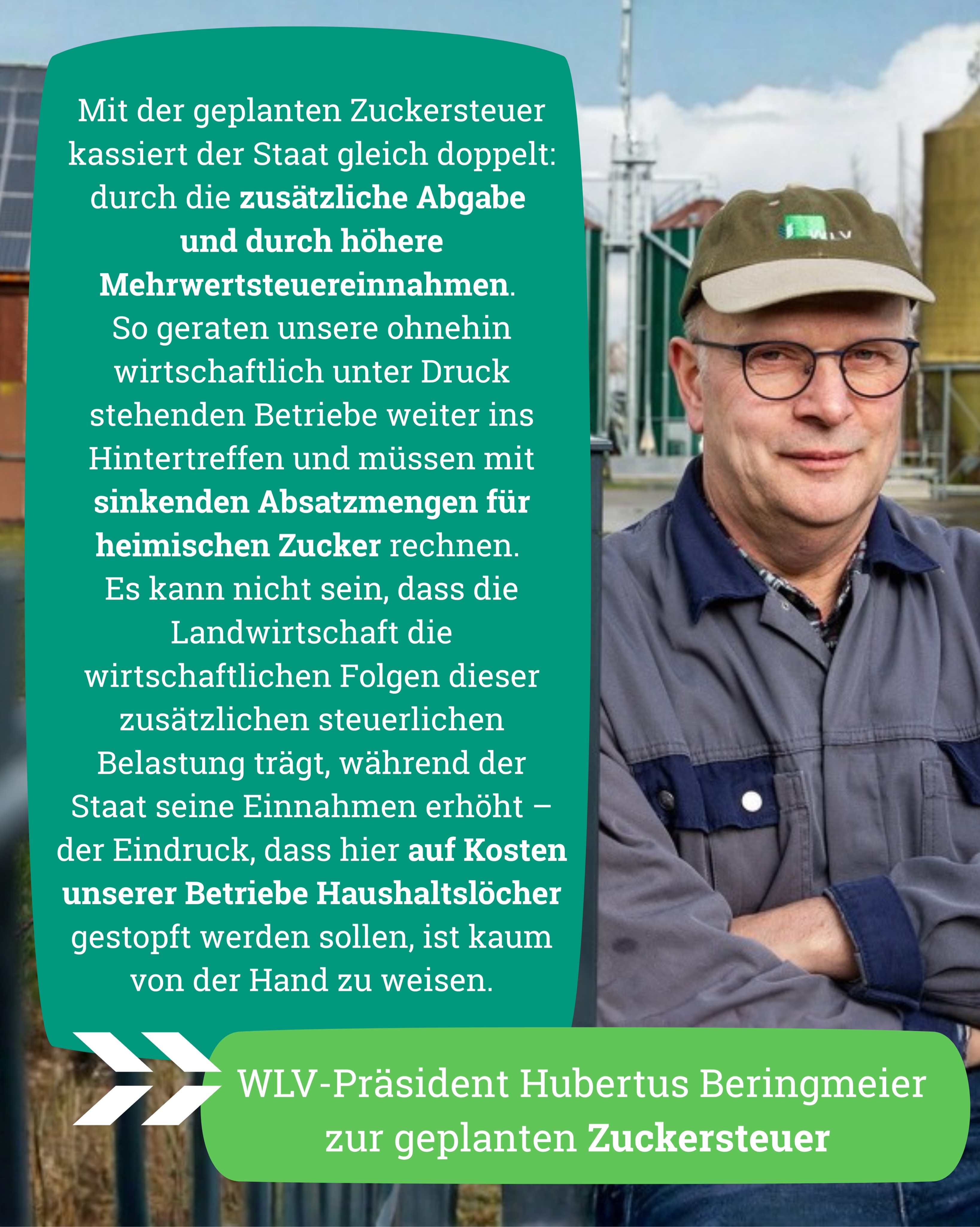 Mit der geplanten Zuckersteuer kassiert der Staat gleich doppelt: durch die zusätzliche Abgabe 
und 